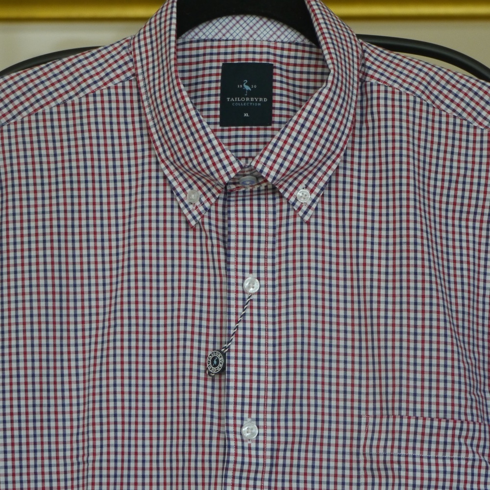 Tailorbyrd Men's Short Sleeve Shirt